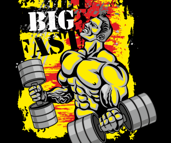 Bodybuilder - Motivational Fitness Art