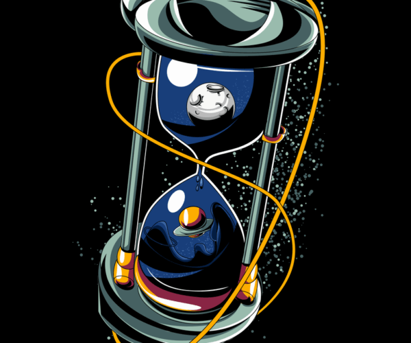 Cosmic Hourglass - Time Traveler's Dream