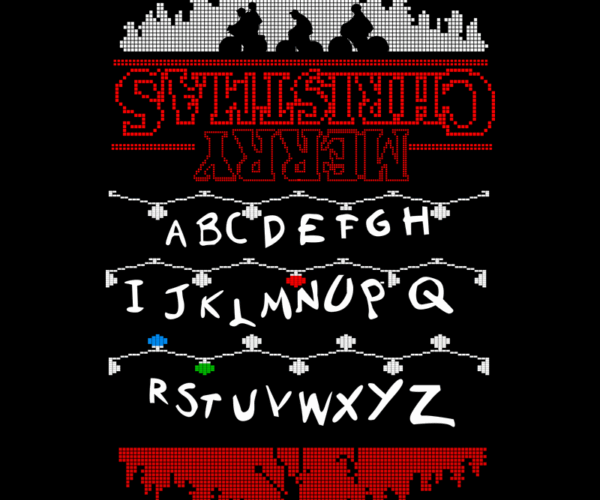 Upside Down Christmas - Stranger Things Holiday