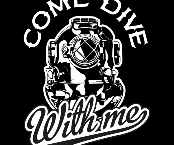 Diving Helmet - Vintage Invitation