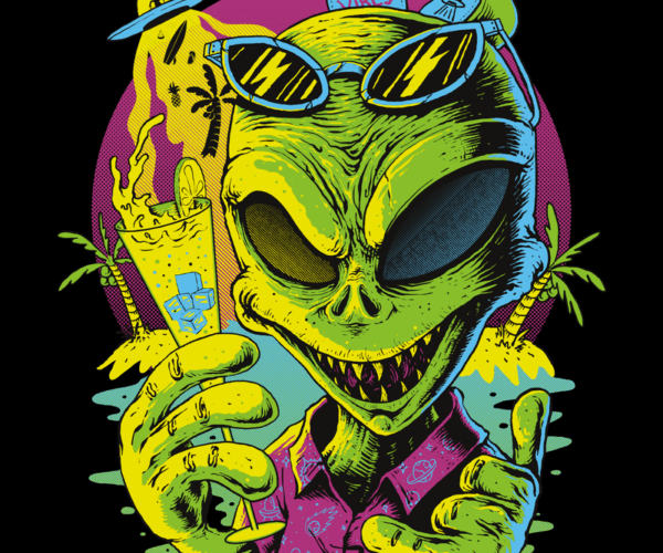 Alien Vacation - Good Vibes Only