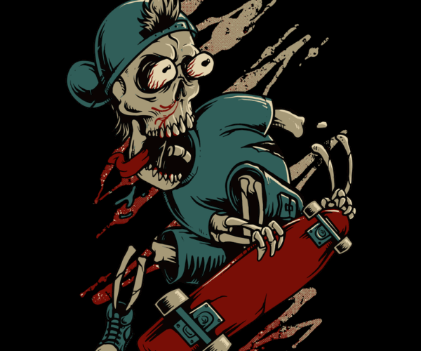 Zombie Skater - Undead Shredder