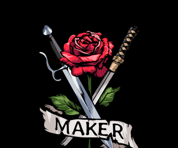 Rose & Swords - Troublesome Maker