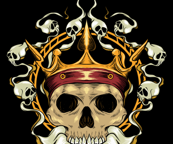 Crowned Skull - Grim Regality