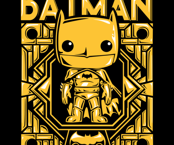 Pop Art Batman - Art Deco