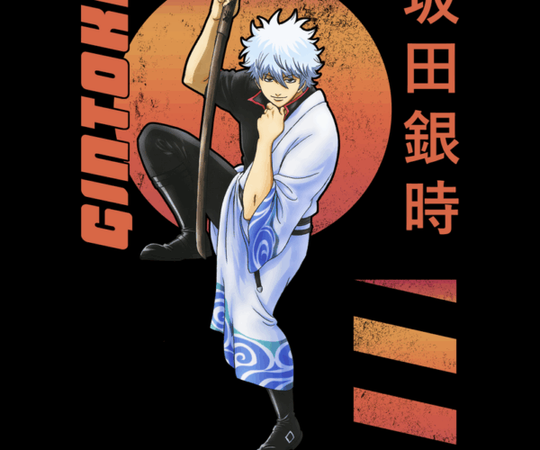 Gintoki Sakata - Retrowave Samurai
