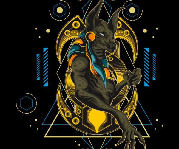 Anubis - Geometric God