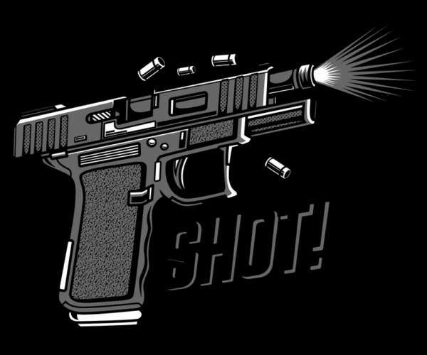 Firing Weapon - Stylized Action