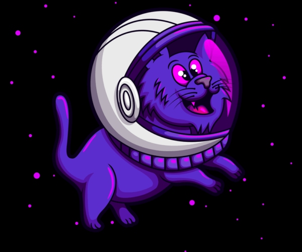 Space Cat - Cosmic Kitty