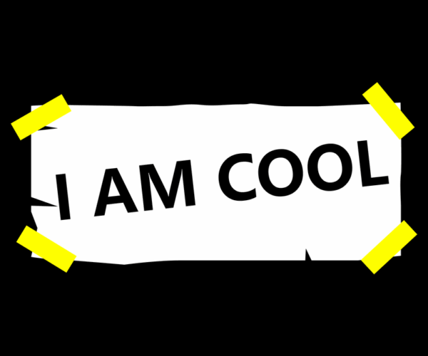 Cool Message - Taped Up