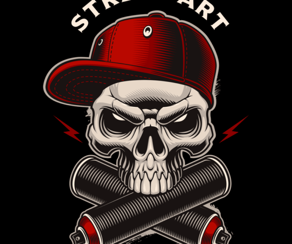 Skull Street Artist - Urban Style