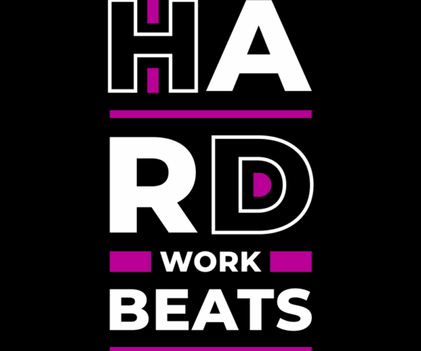 Hard Work - Motivational Typography