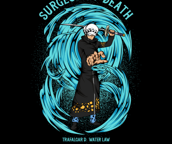 Trafalgar Law - Surgeon of Death Illustration