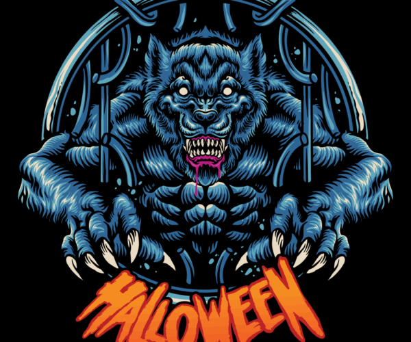 Halloween Werewolf - Caged Beast