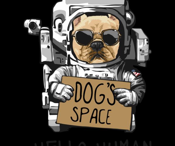 Astronaut Dog - Canine Cosmic Explorer