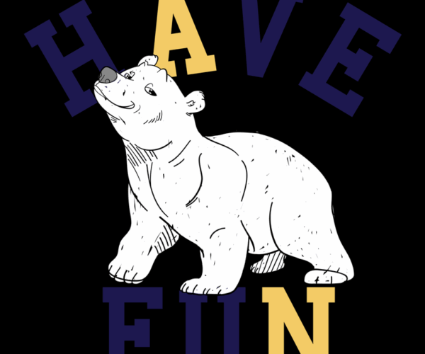 Have Fun Bear - Cheerful Exploration