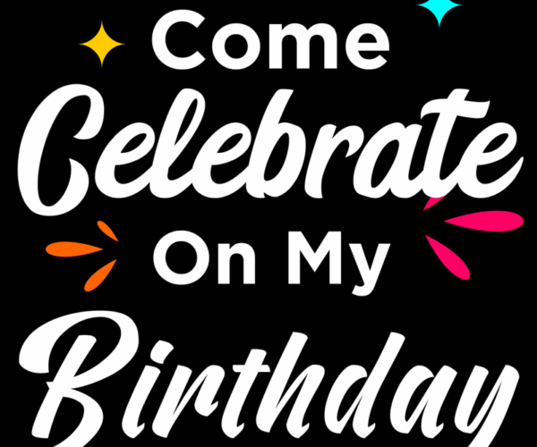 Birthday Splash - Festive Celebration Design