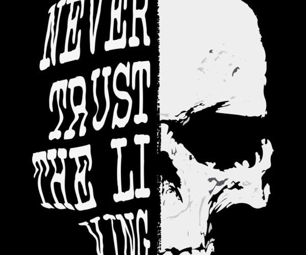 Skeletal Wisdom - Gritty Graphic