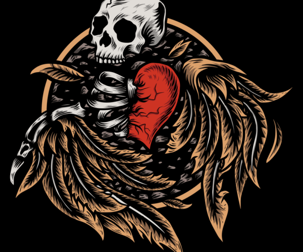Heartbreak Angel - Gothic Symbol