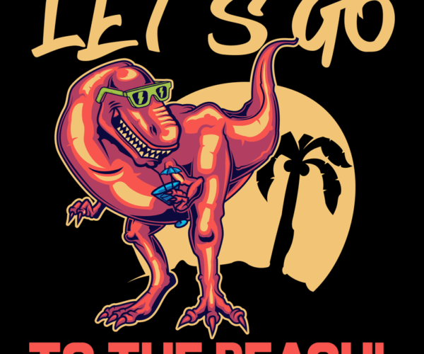 T-Rex Beach Time - Tropical Getaway