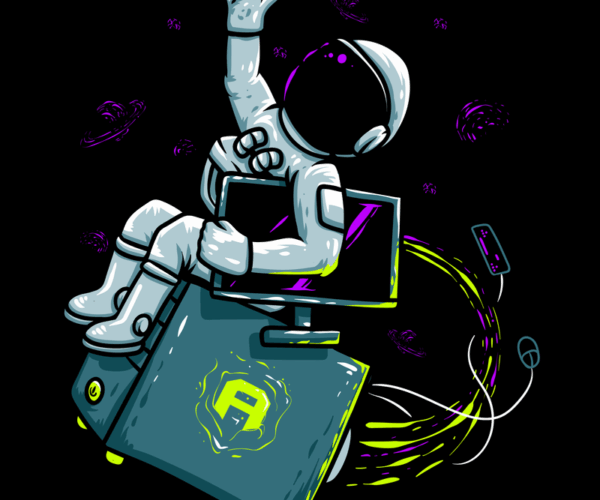Spaceman Gamer - Interstellar Rig