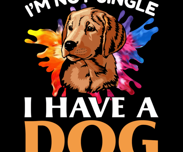 Dog Lover - Colorful Ink Splash