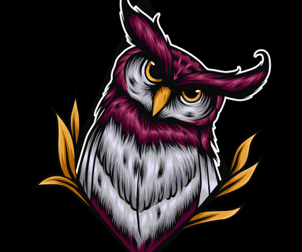 Wisdom Watcher - Regal Owl Design