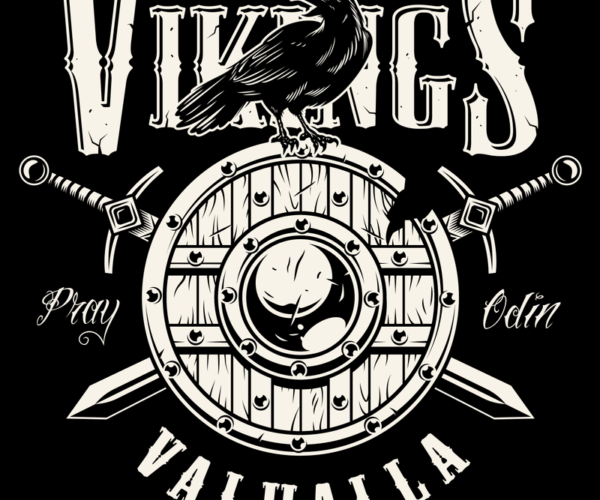 Vikings Valhalla - Scandinavian Warrior Design