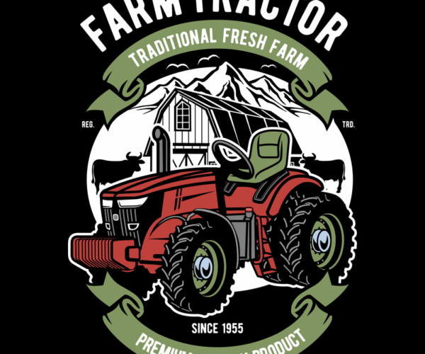 Farm Tractor - Vintage Agriculture