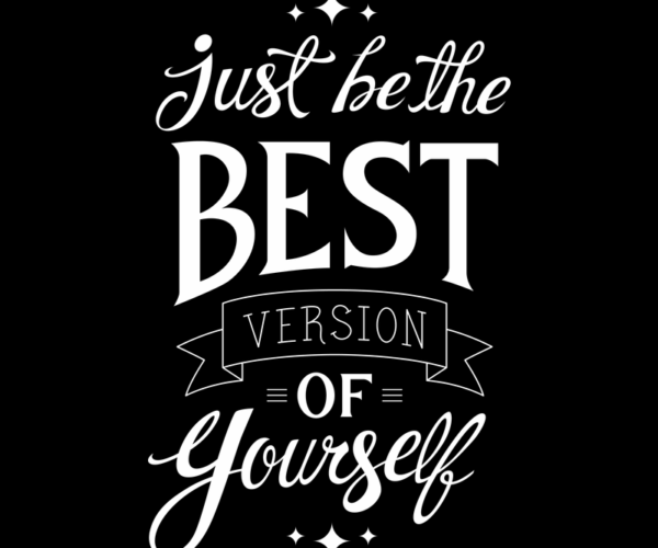 Motivational Typography - Be the Best Version