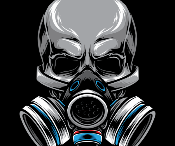 Toxic Skull - Biohazard Defender