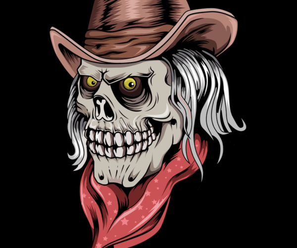Undead Outlaw - Desert Skull