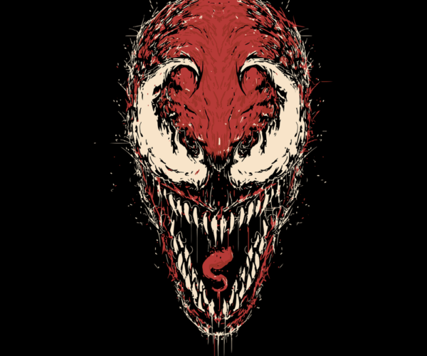 Carnage - Symbiote Skull