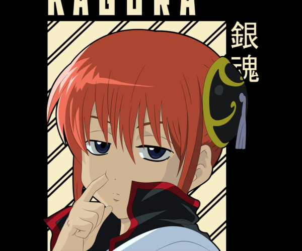Kagura - Cheeky Finger Pose