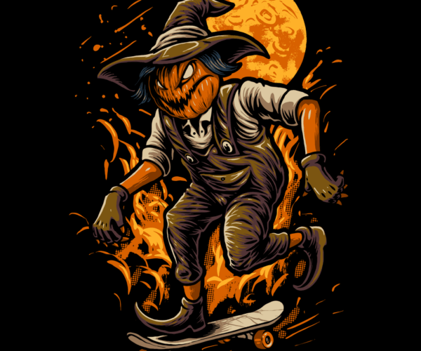 Pumpkinhead Skate - Halloween Ride