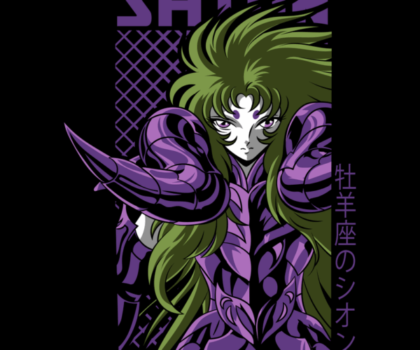 Aries Shion - Zodiac Knight Design