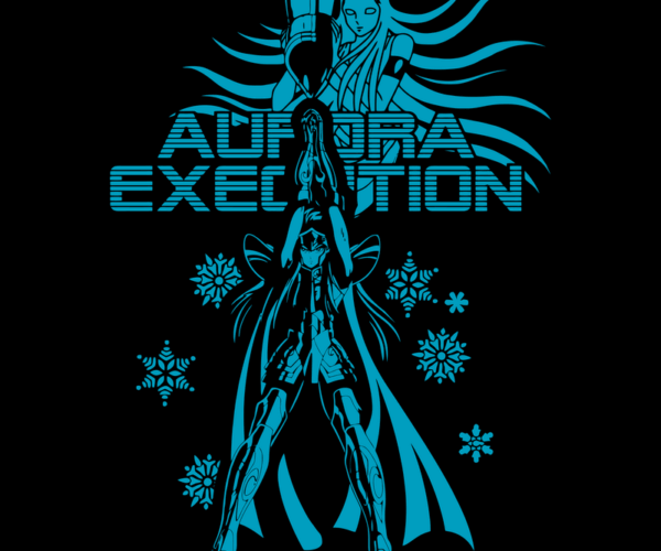 Aurora Execution Power - Anime Vector Art