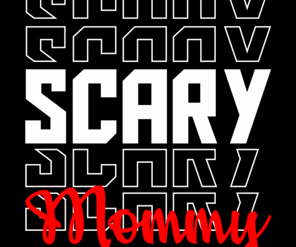 Scary Mommy - Halloween Typography