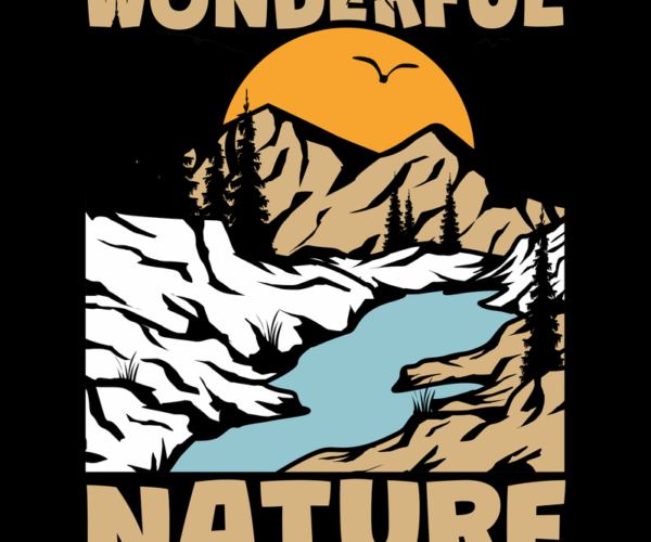 Wonderful Nature Scenery - Landscape Graphic