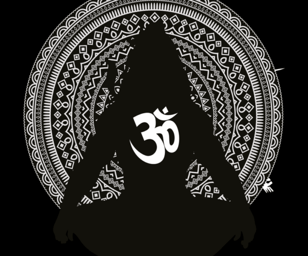 Meditative Shiva - Sacred Geometry