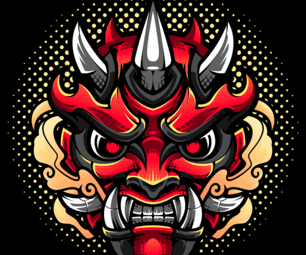 Oni Mask - Demon Rage
