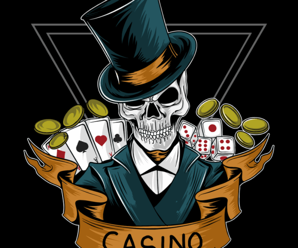Casino Skull - Deathly Gambler