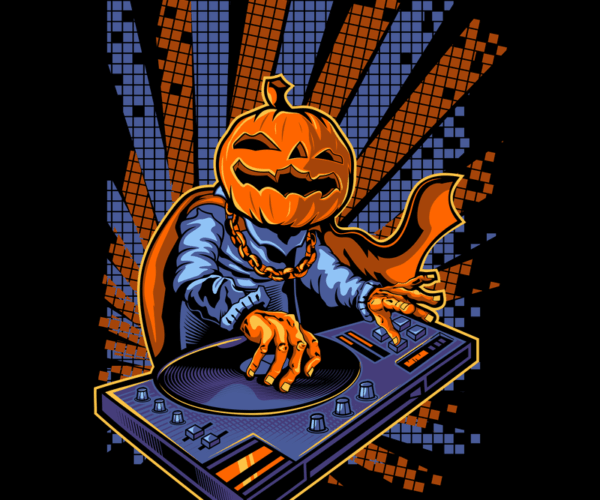 Jack-O'-Lantern DJ - Groovy Halloween Beats