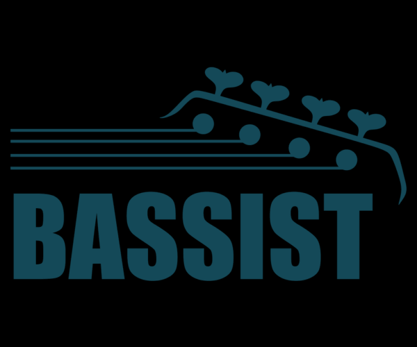 Bassist Logo - Musical Instrument Design