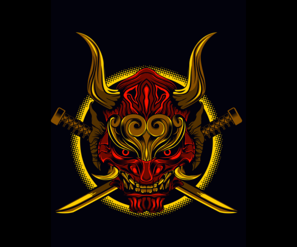 Oni Mask - Samurai Demon