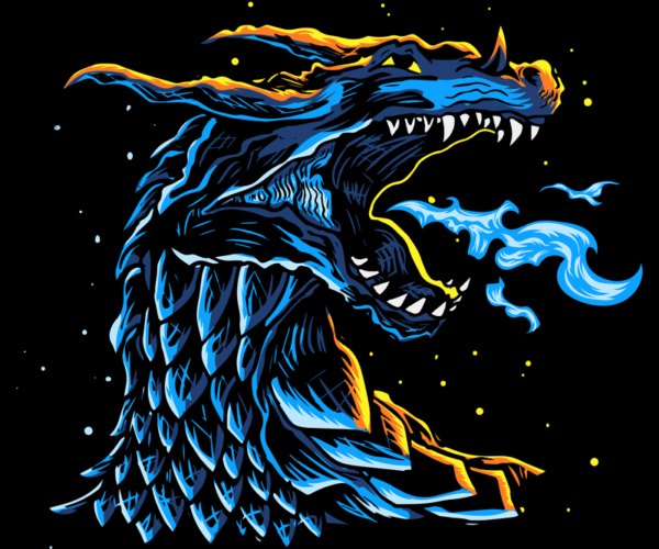 Ice Dragon - Raging Blizzard
