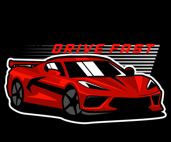 Red Corvette - Speed Design