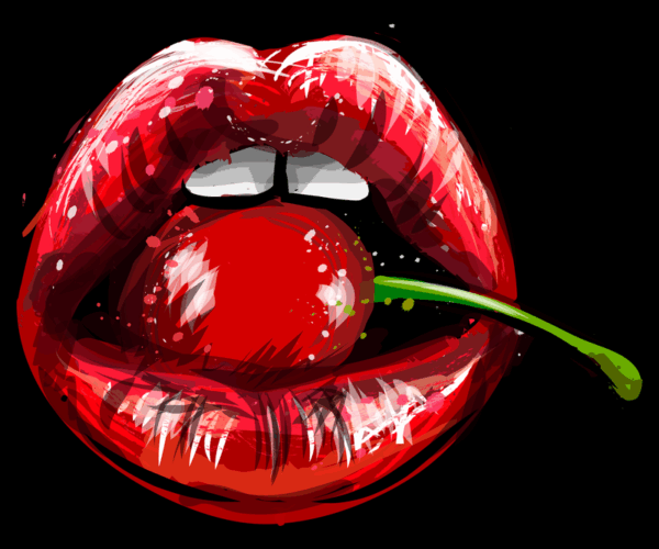 Cherry Bite - Expressive Lips