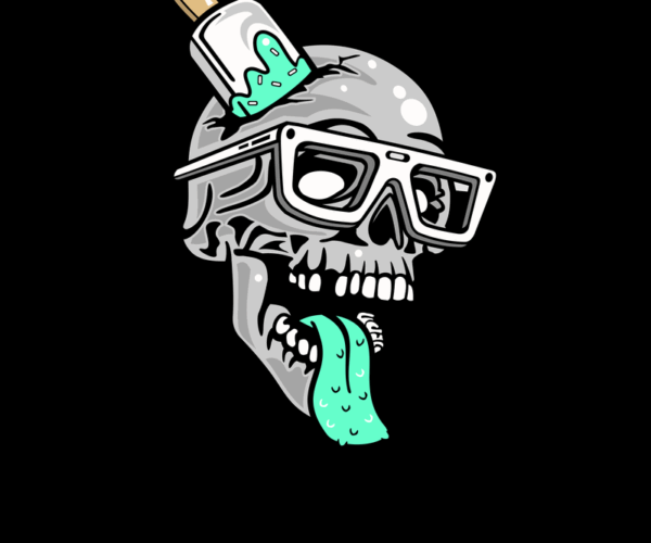 Skull Dessert - Funky Frozen Treat