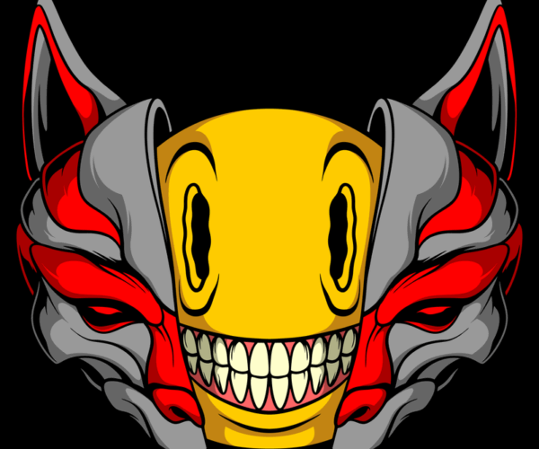 Cyber Kitsune - Grinning Tech